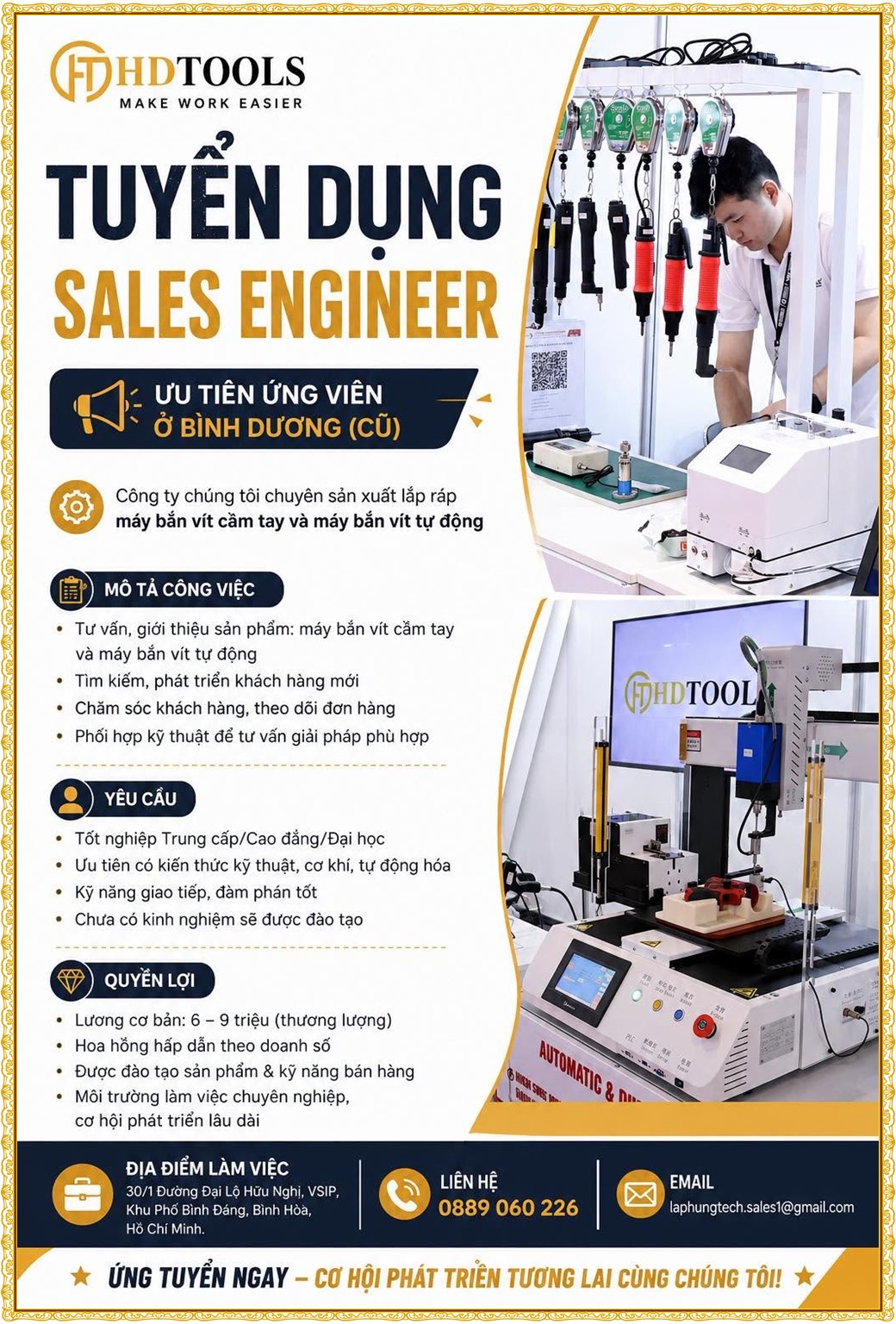 Tuyển dụng Việc làm tại KCN Sóng Thần Bình Dương lương cao cập nhật mới ngày 01 tháng 07 năm 2026