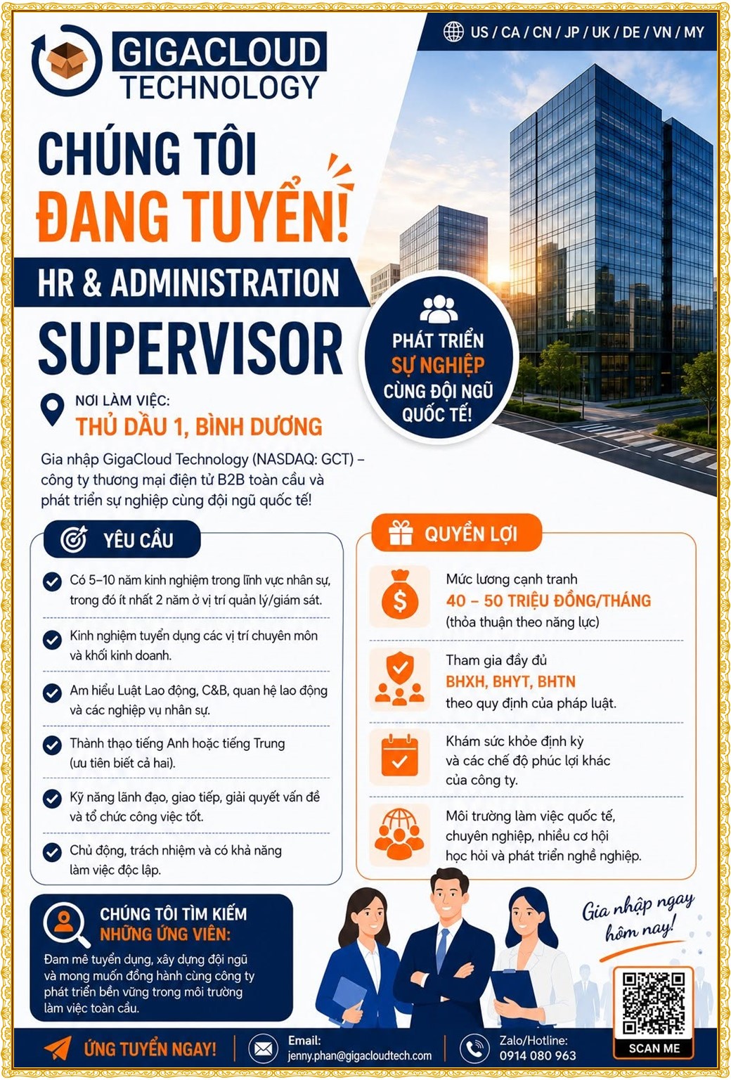 Tuyển dụng Việc làm tại KCN Nam Tân Uyên Bình Dương lương cao cập nhật mới ngày 01 tháng 09 năm 2026