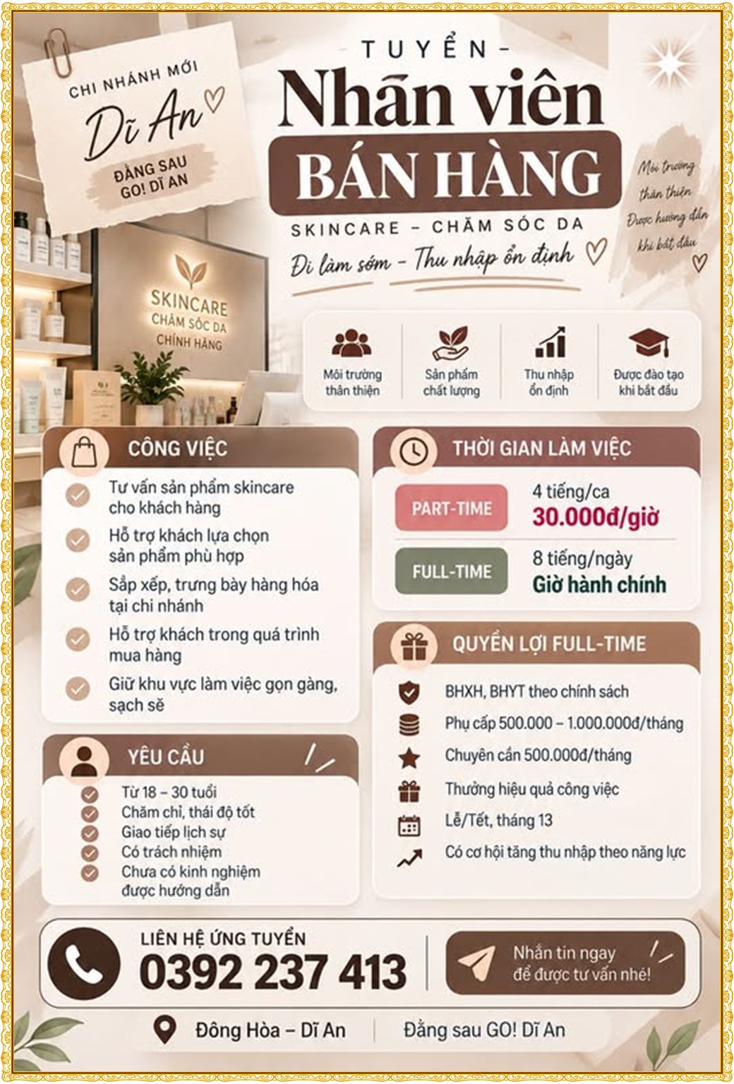 Tuyển dụng Việc làm tại KCN Việt Hương Bình Dương lương cao cập nhật mới ngày 01 tháng 10 năm 2026