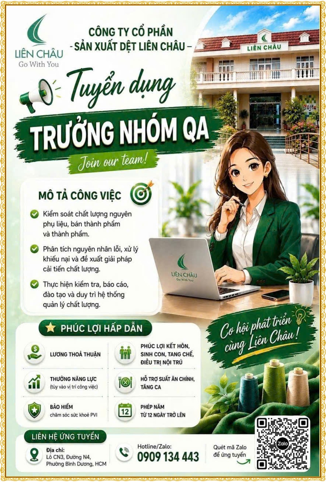 Tuyển dụng Việc làm tại KCN Rạch Bắp Bình Dương lương cao cập nhật mới ngày 02 tháng 09 năm 2026