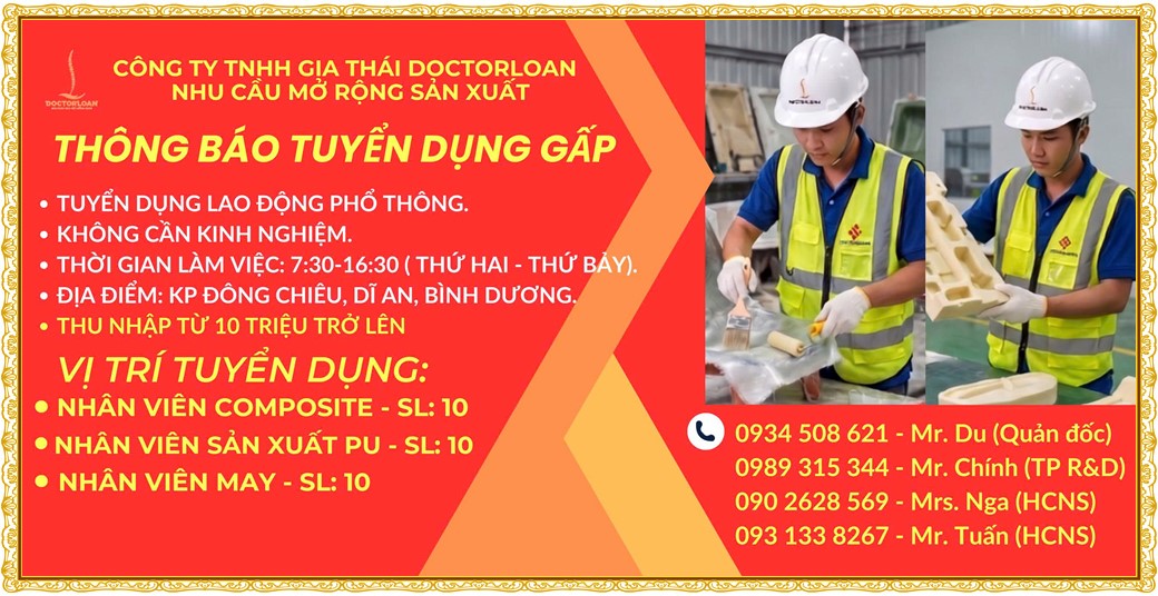 Tuyển dụng Việc làm tại KCN Việt Hương Bình Dương lương cao cập nhật mới ngày 02 tháng 09 năm 2026