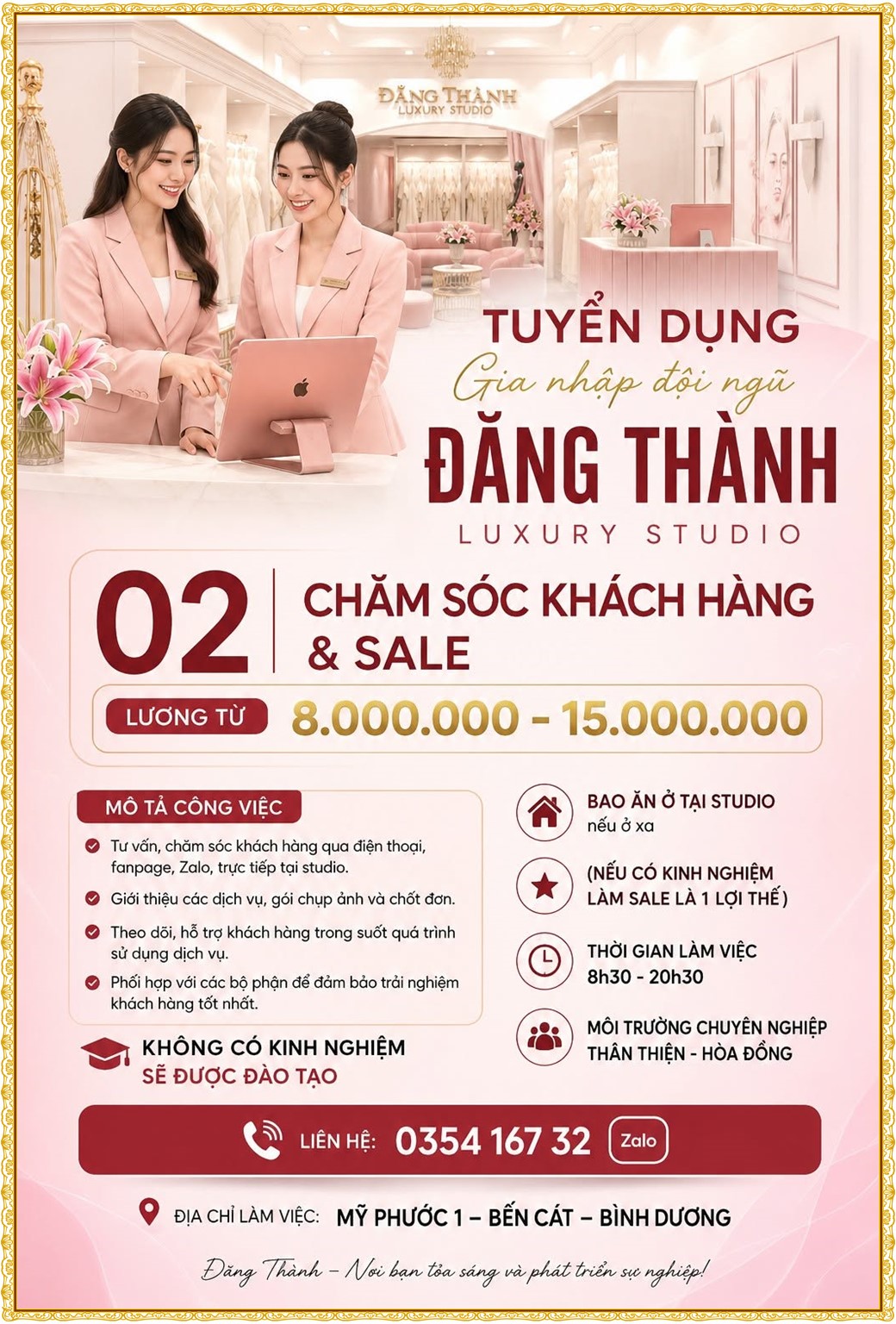 Tuyển dụng Việc làm tại KCN Đại Đăng Bình Dương lương cao cập nhật mới ngày 02 tháng 10 năm 2026