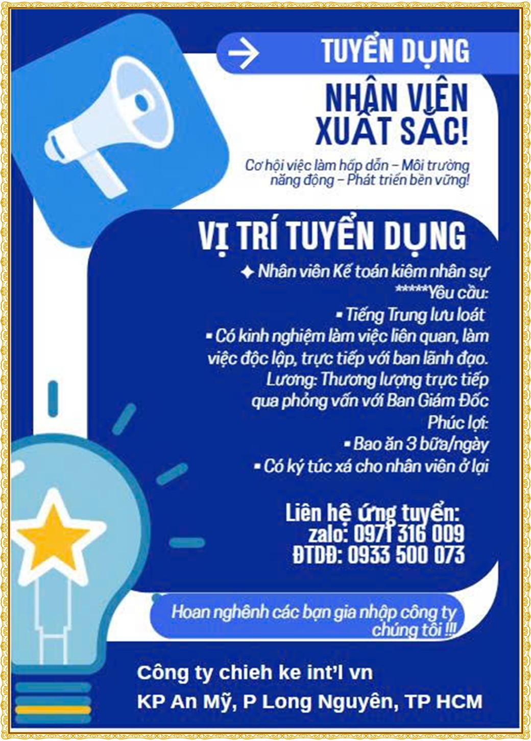 Tuyển dụng Việc làm tại KCN Việt Nam Singapore VSIP II Bình Dương lương cao cập nhật mới ngày 03 tháng 08 năm 2026