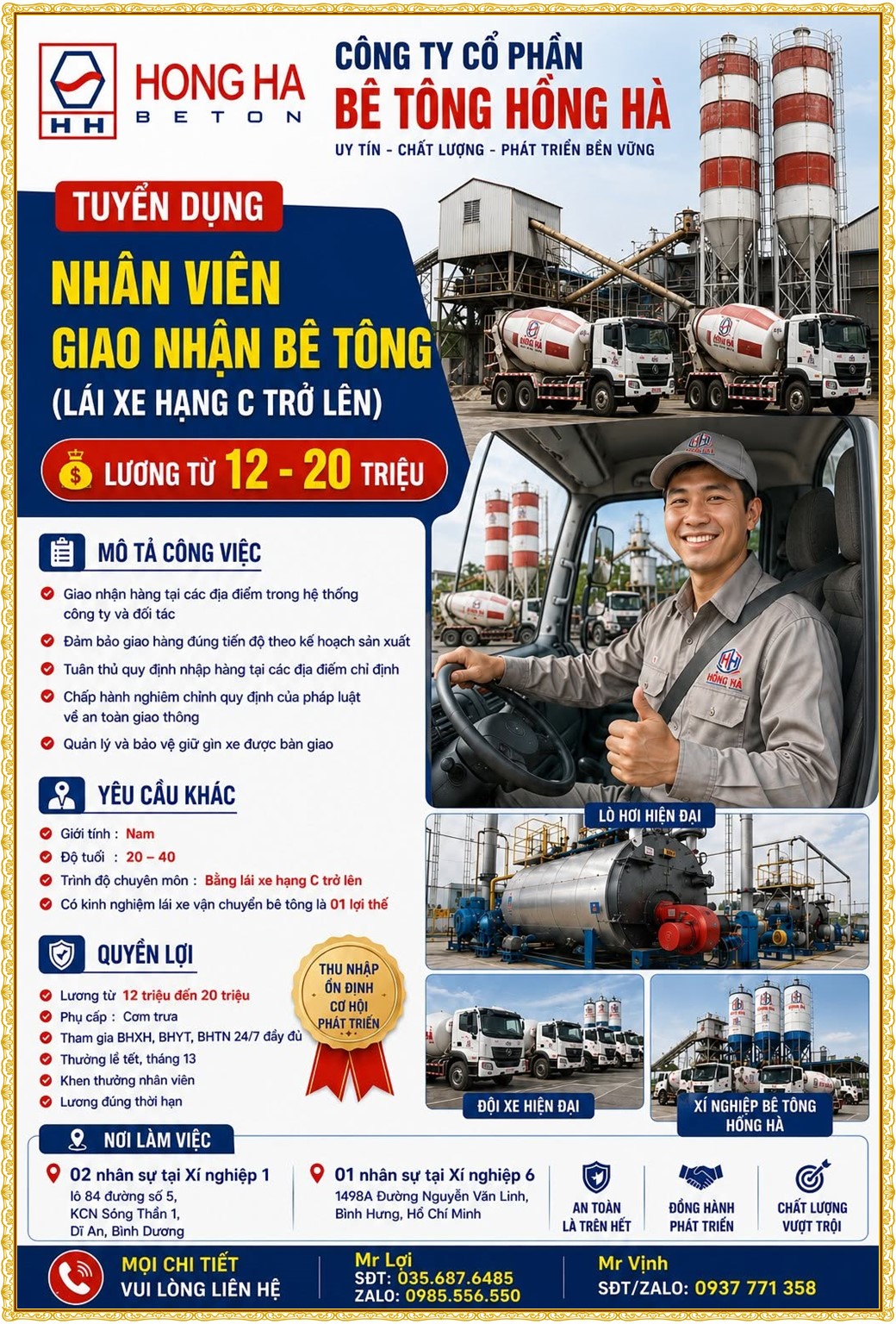 Tuyển dụng Việc làm tại KCN Rạch Bắp Bình Dương lương cao cập nhật mới ngày 06 tháng 08 năm 2026