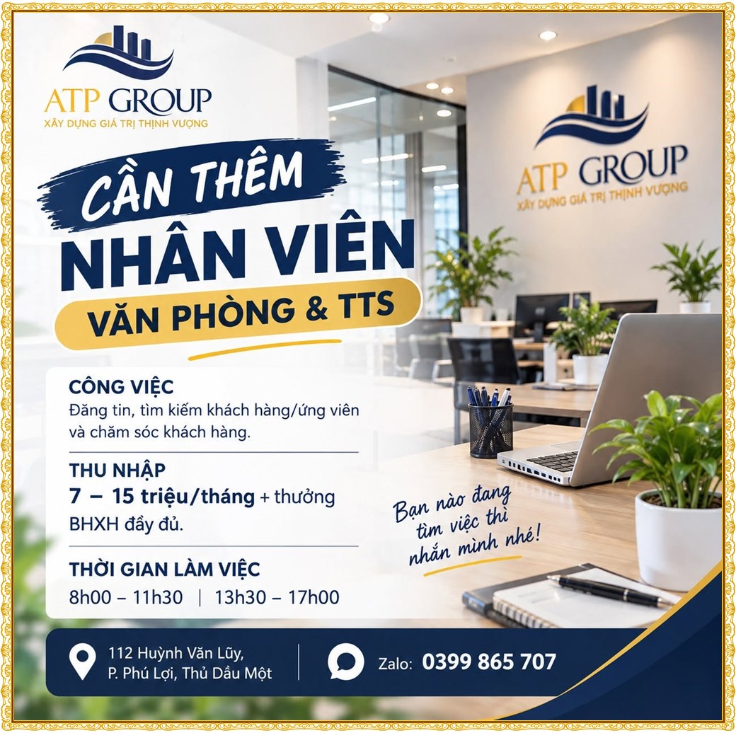 Tuyển dụng Việc làm tại KCN Việt Hương Bình Dương lương cao cập nhật mới ngày 06 tháng 10 năm 2026