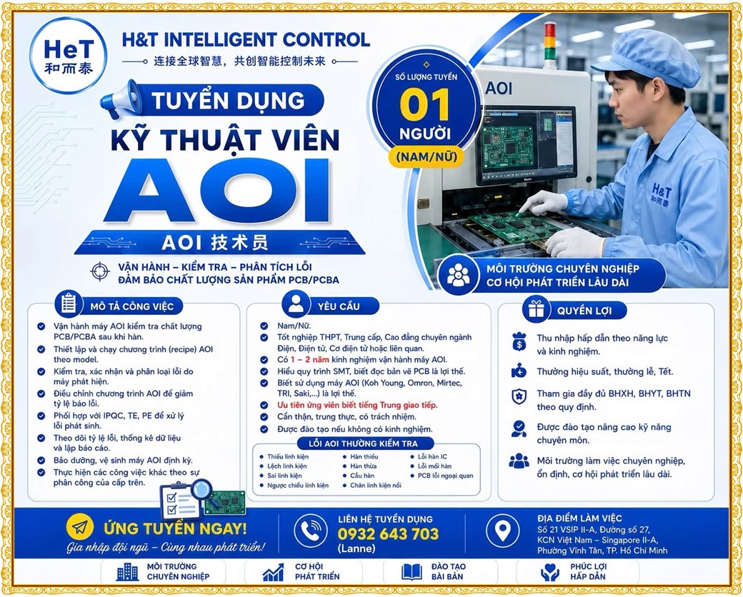 Tuyển dụng Việc làm tại KCN Rạch Bắp Bình Dương lương cao cập nhật mới ngày 07 tháng 08 năm 2026