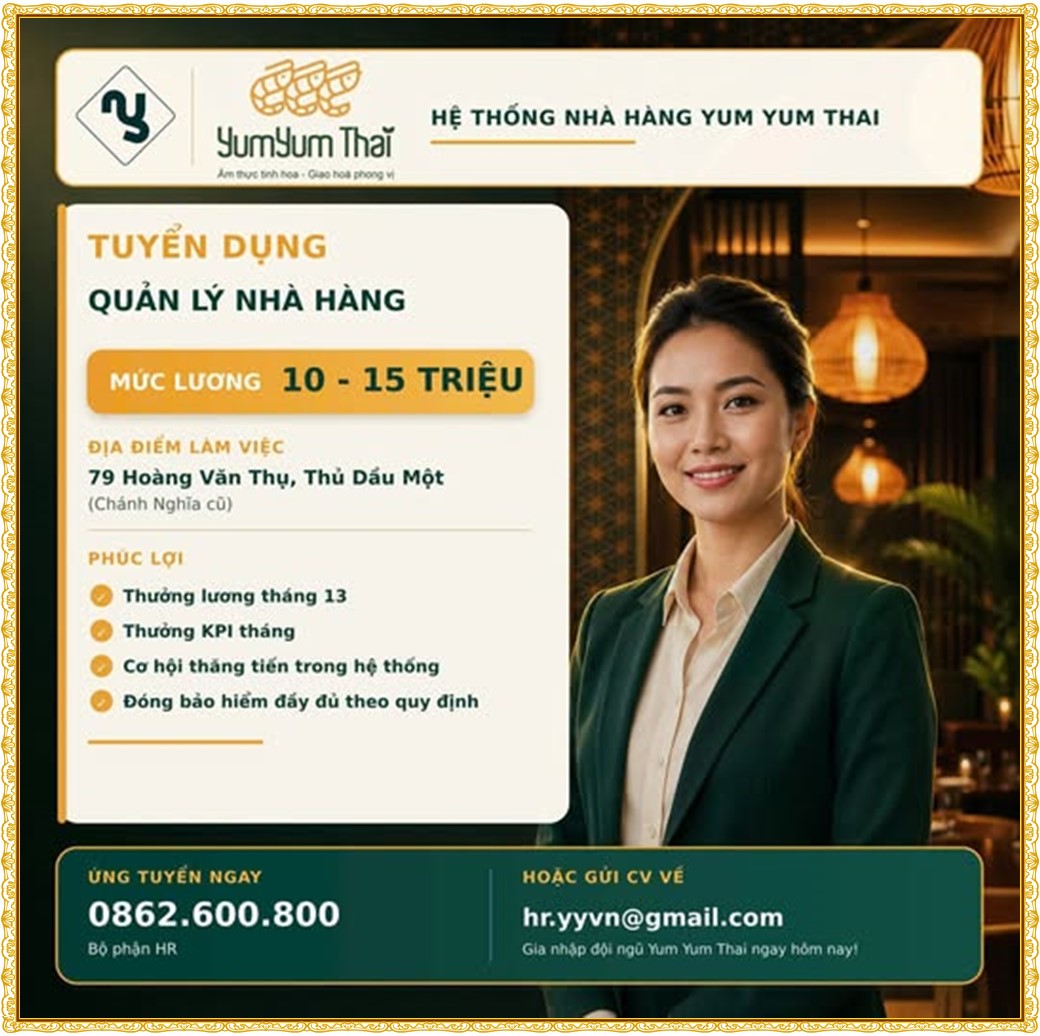 Tuyển dụng Việc làm tại KCN Đồng An Bình Dương lương cao cập nhật mới ngày 08 tháng 09 năm 2026