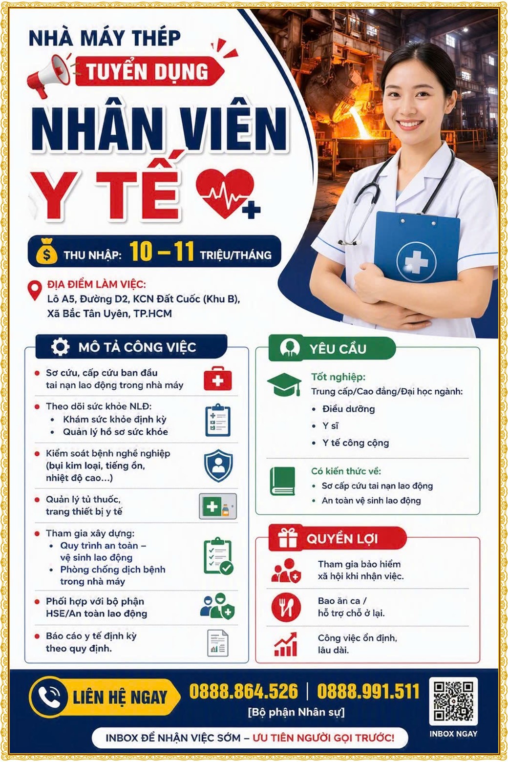 Tuyển dụng Việc làm tại KCN Đồng An Bình Dương lương cao cập nhật mới ngày 09 tháng 09 năm 2026