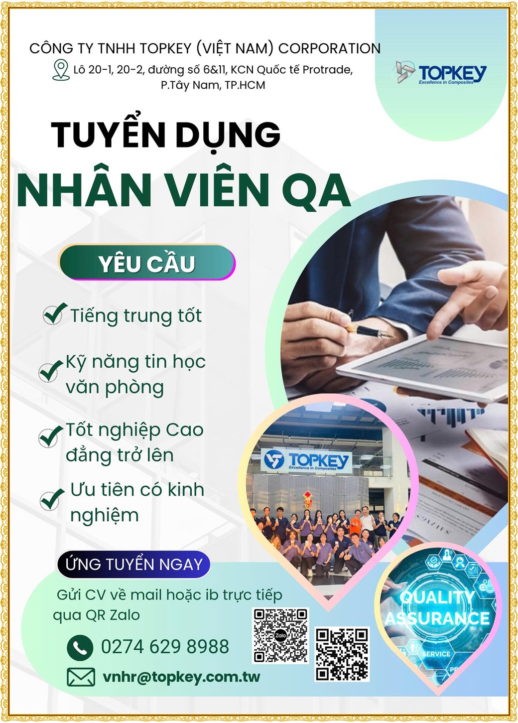 Tuyển dụng Việc làm tại KCN Sóng Thần Bình Dương lương cao cập nhật mới ngày 11 tháng 08 năm 2026