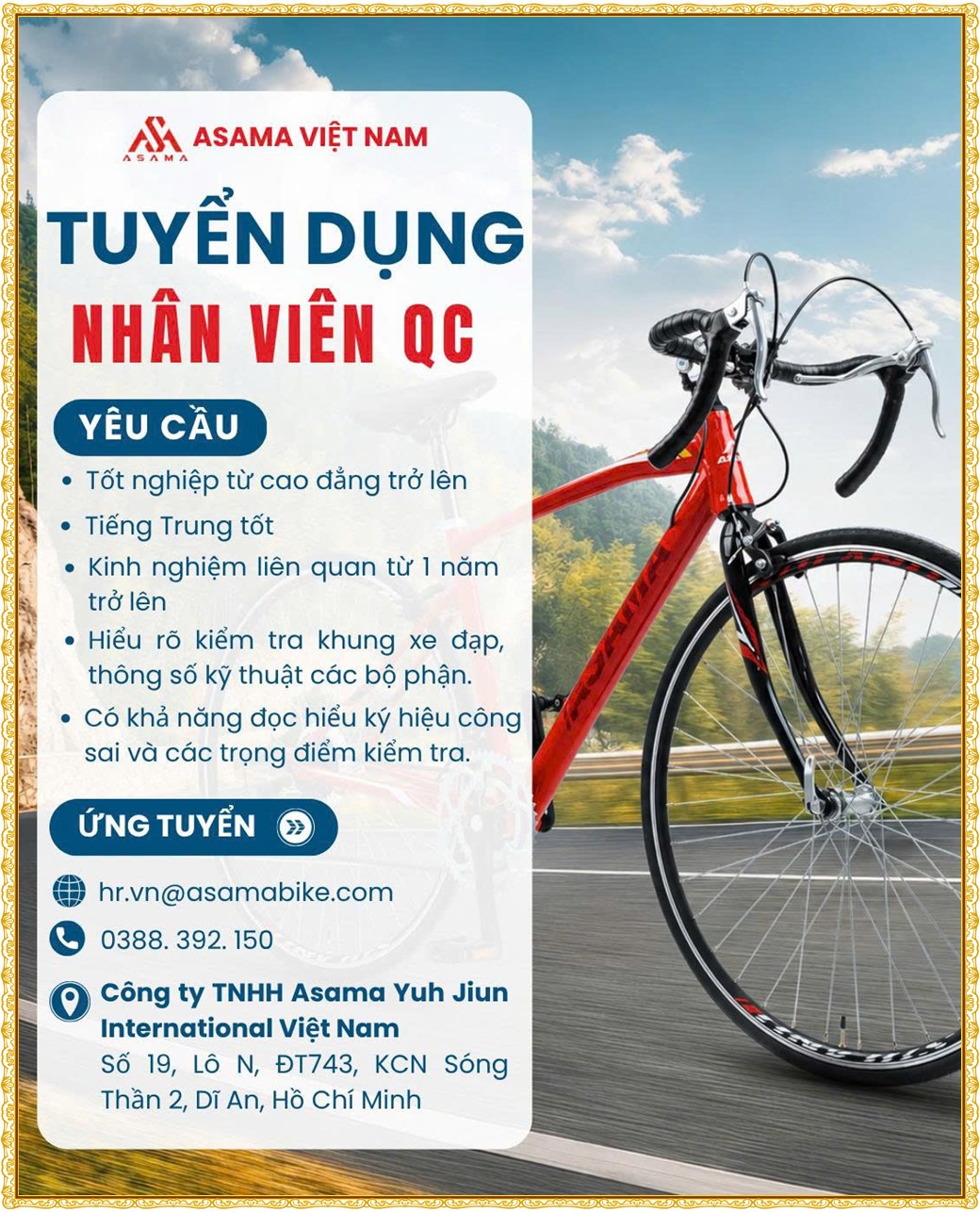 Tuyển dụng Việc làm tại KCN Rạch Bắp Bình Dương lương cao cập nhật mới ngày 12 tháng 08 năm 2026