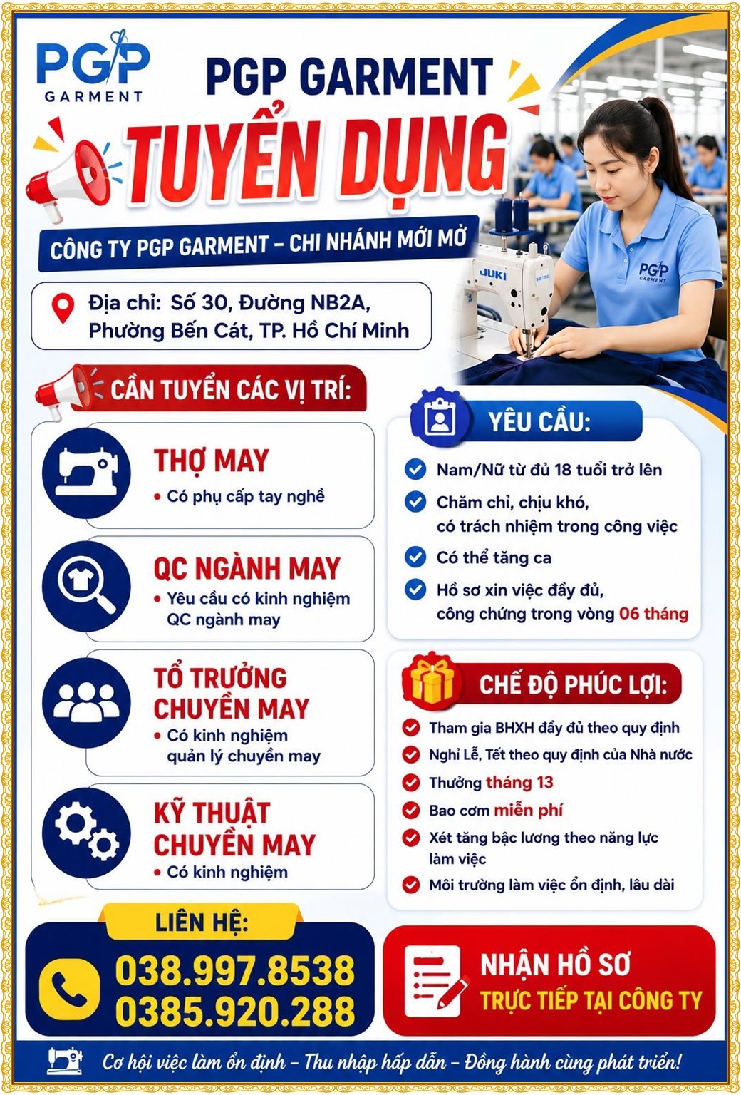 Tuyển dụng Việc làm tại KCN Việt Nam Singapore VSIP II Bình Dương lương cao cập nhật mới ngày 13 tháng 07 năm 2026