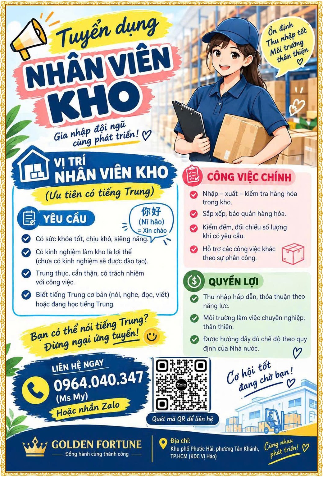 Tuyển dụng Việc làm tại KCN Nam Tân Uyên Bình Dương lương cao cập nhật mới ngày 14 tháng 10 năm 2026