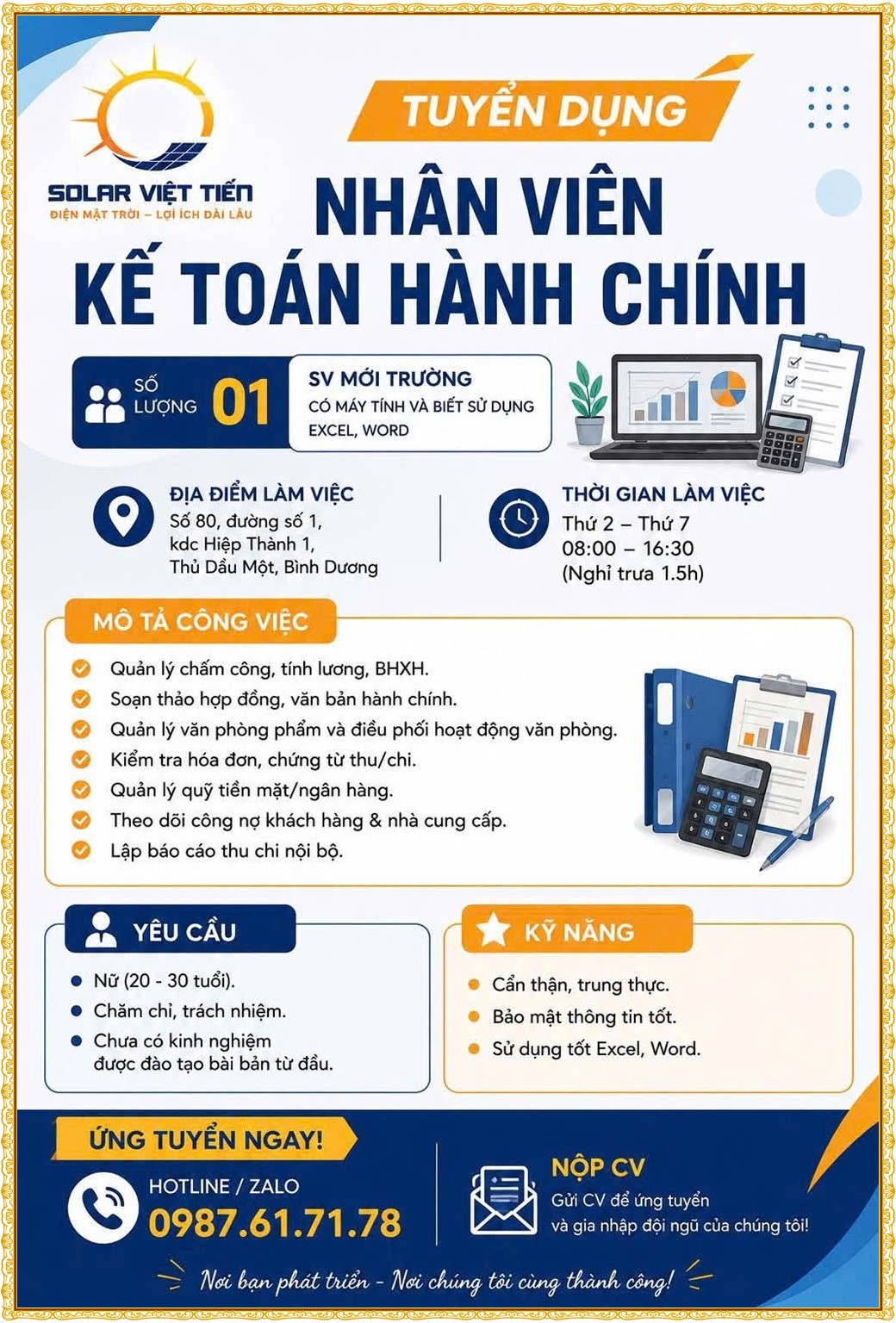 Tuyển dụng Việc làm tại KCN Việt Nam Singapore VSIP II Bình Dương lương cao cập nhật mới ngày 17 tháng 07 năm 2026