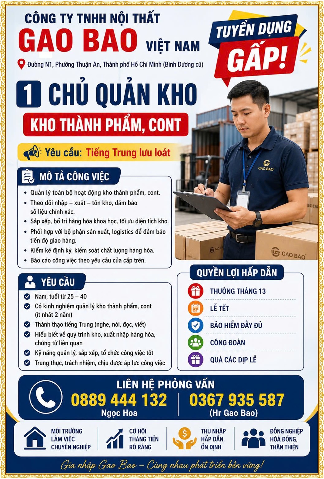 Tuyển dụng Việc làm tại KCN Việt Hương Bình Dương lương cao cập nhật mới ngày 18 tháng 08 năm 2026