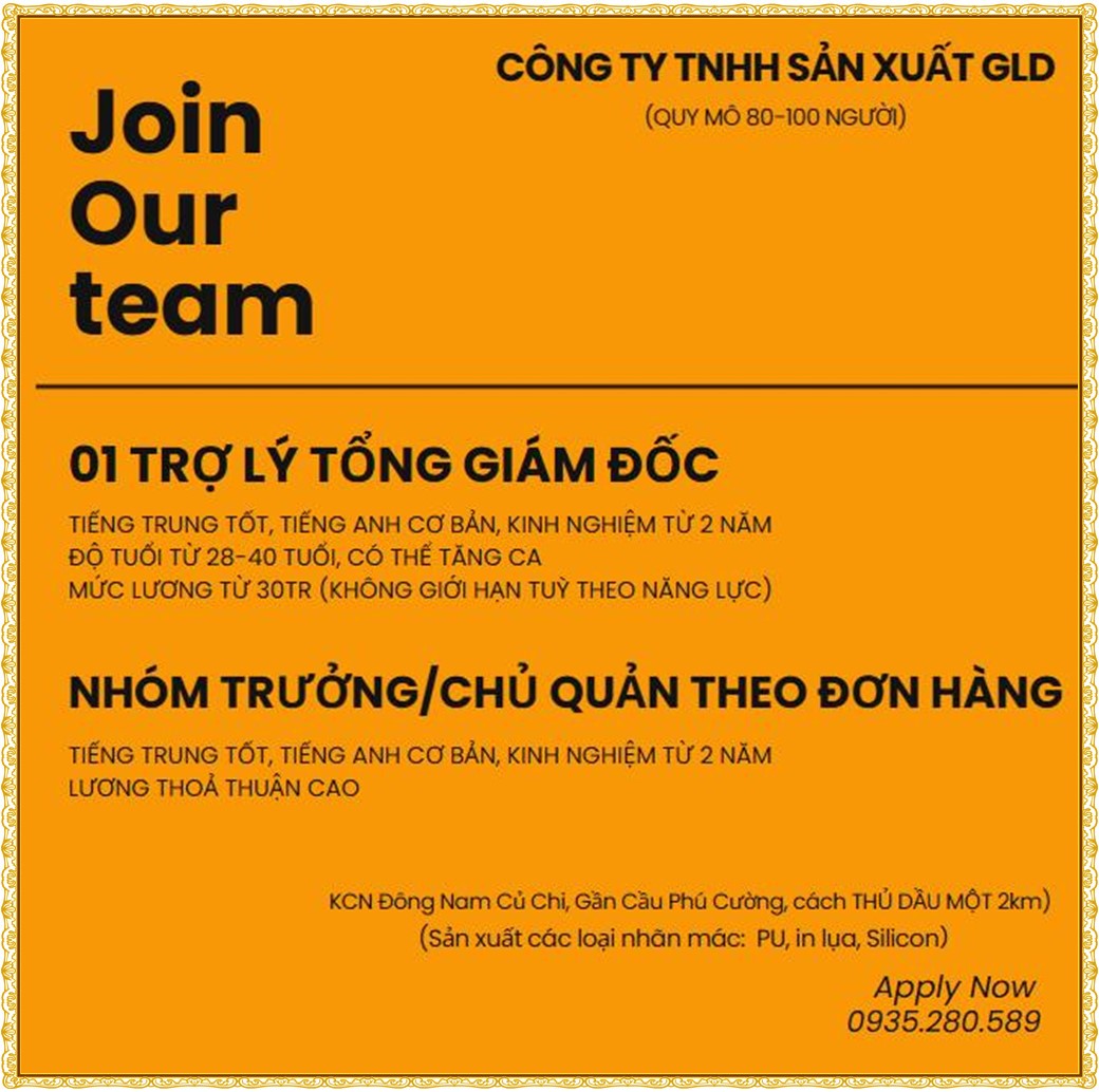 Tuyển dụng Việc làm tại KCN Mỹ Phước Bình Dương lương cao cập nhật mới ngày 18 tháng 09 năm 2026