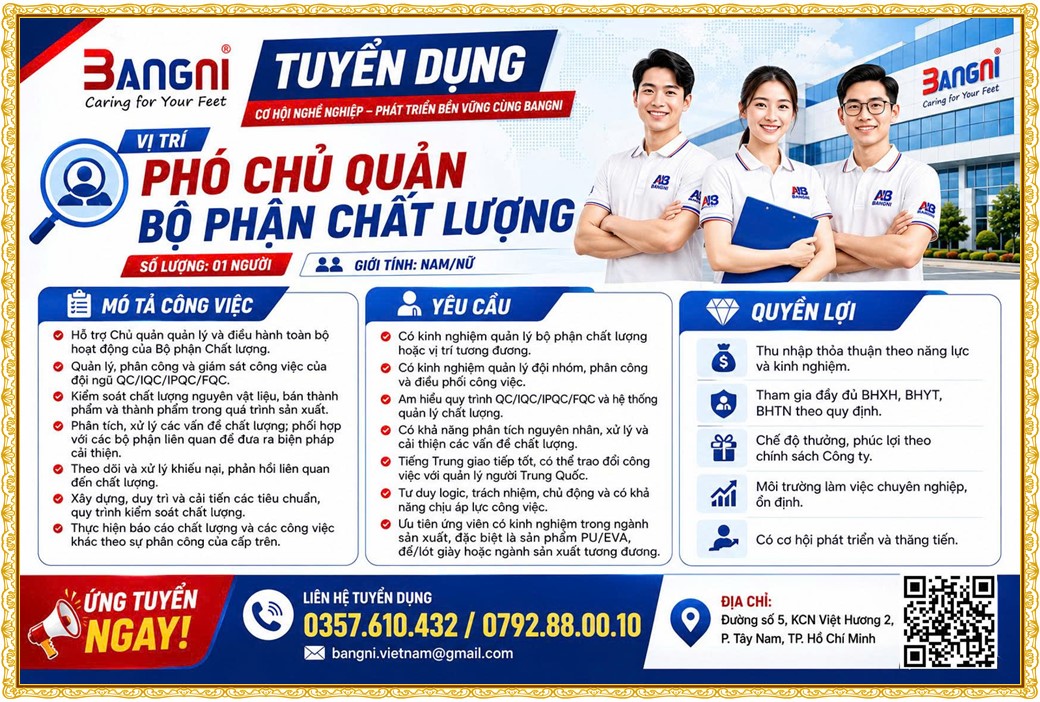 Tuyển dụng Việc làm tại KCN Rạch Bắp Bình Dương lương cao cập nhật mới ngày 19 tháng 08 năm 2026