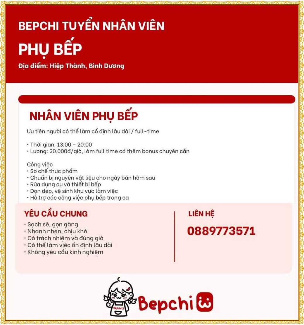 Tuyển dụng Việc làm tại KCN Đồng An Bình Dương lương cao cập nhật mới ngày 21 tháng 10 năm 2026