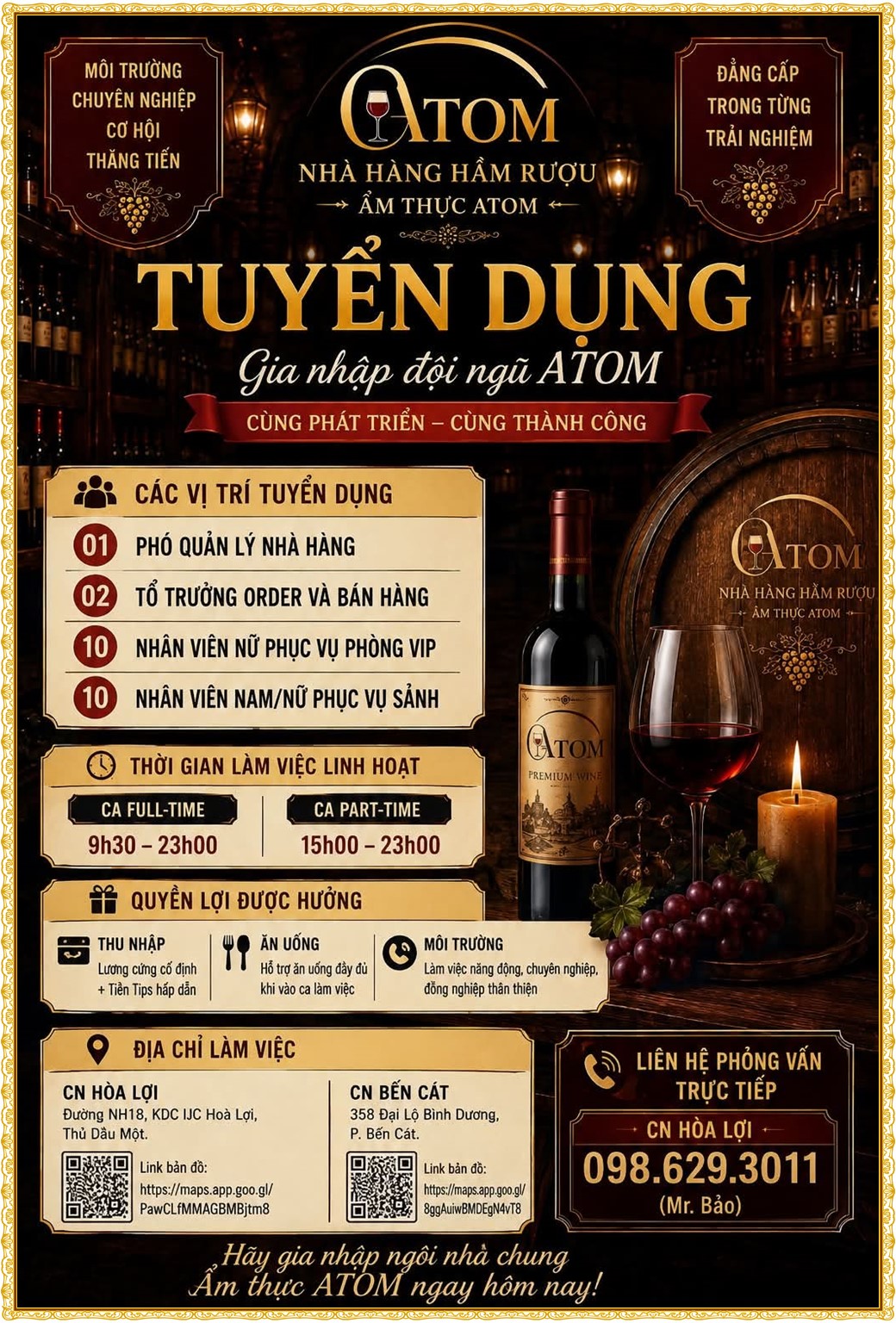 Tuyển dụng Việc làm tại KCN Đại Đăng Bình Dương lương cao cập nhật mới ngày 22 tháng 09 năm 2026