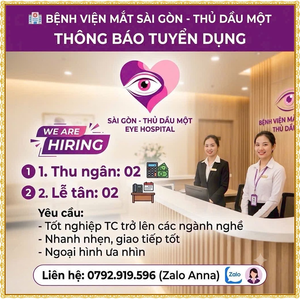 Tuyển dụng Việc làm tại KCN Rạch Bắp Bình Dương lương cao cập nhật mới ngày 22 tháng 10 năm 2026