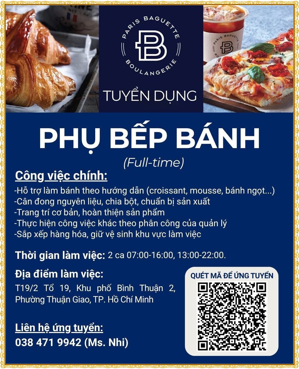 Tuyển dụng Việc làm tại KCN Bàu Bàng Bình Dương lương cao cập nhật mới ngày 24 tháng 09 năm 2026