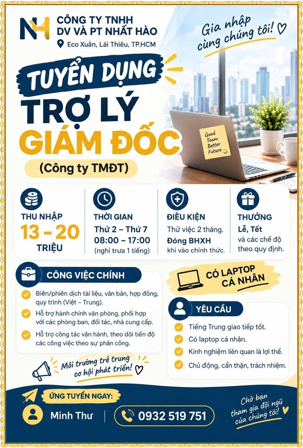Tuyển dụng Việc làm tại KCN Rạch Bắp Bình Dương lương cao cập nhật mới ngày 24 tháng 09 năm 2026