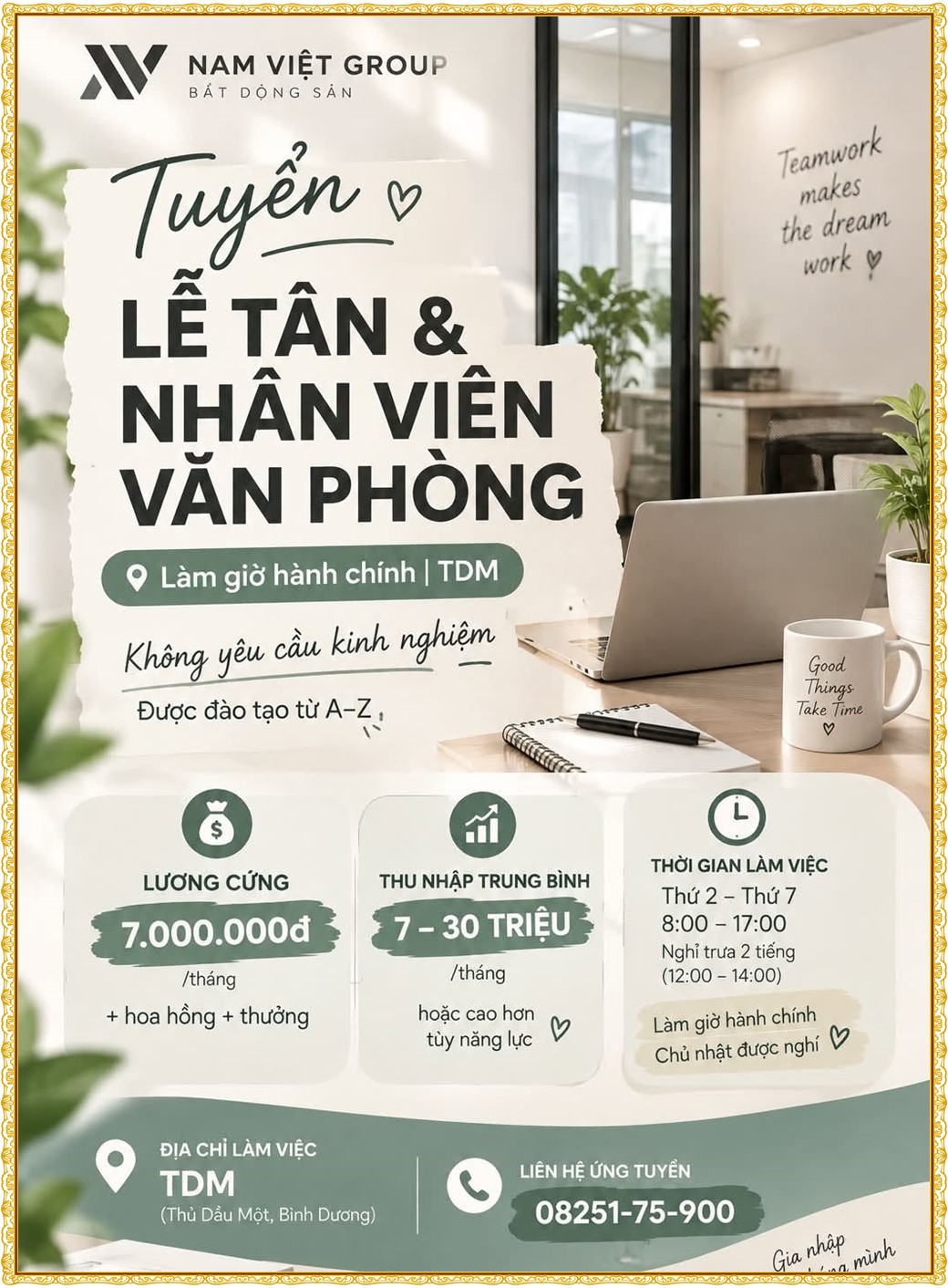 Tuyển dụng Việc làm tại KCN Việt Hương Bình Dương lương cao cập nhật mới ngày 24 tháng 09 năm 2026