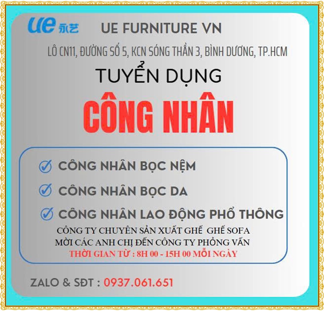 Tuyển dụng Việc làm tại KCN Mỹ Phước Bình Dương lương cao cập nhật mới ngày 25 tháng 08 năm 2026