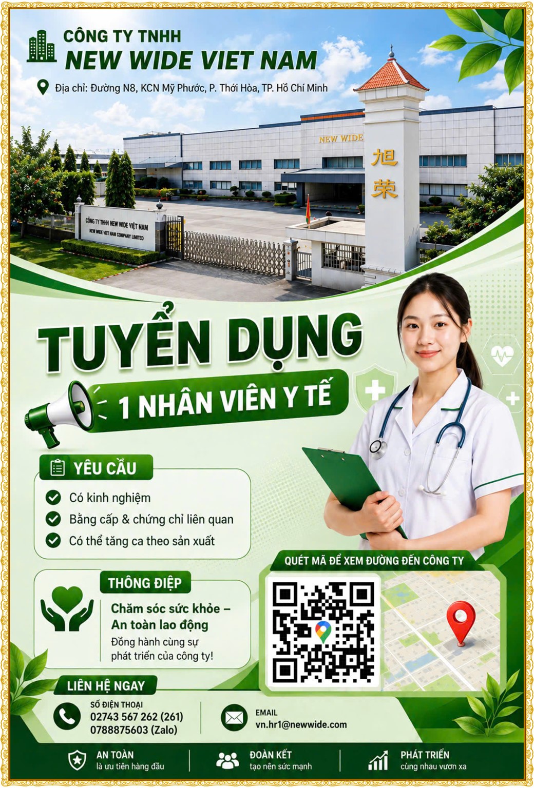 Tuyển dụng Việc làm tại KCN Sóng Thần Bình Dương lương cao cập nhật mới ngày 25 tháng 08 năm 2026