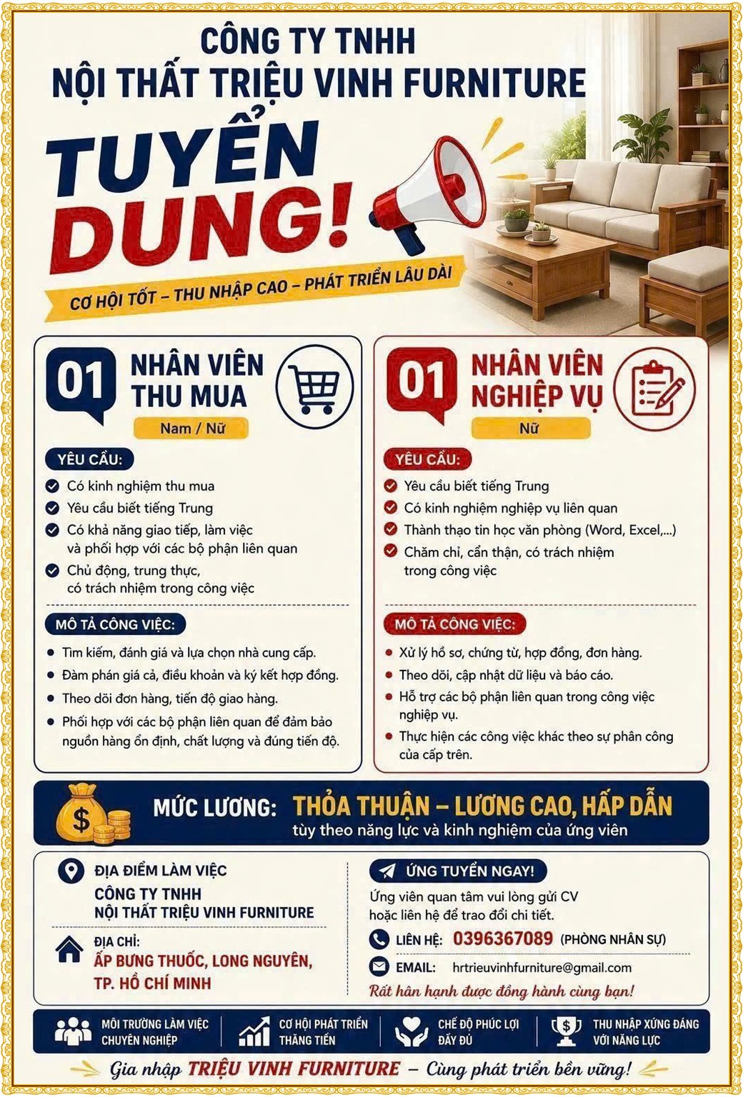 Tuyển dụng Việc làm tại KCN Đồng An Bình Dương lương cao cập nhật mới ngày 27 tháng 08 năm 2026