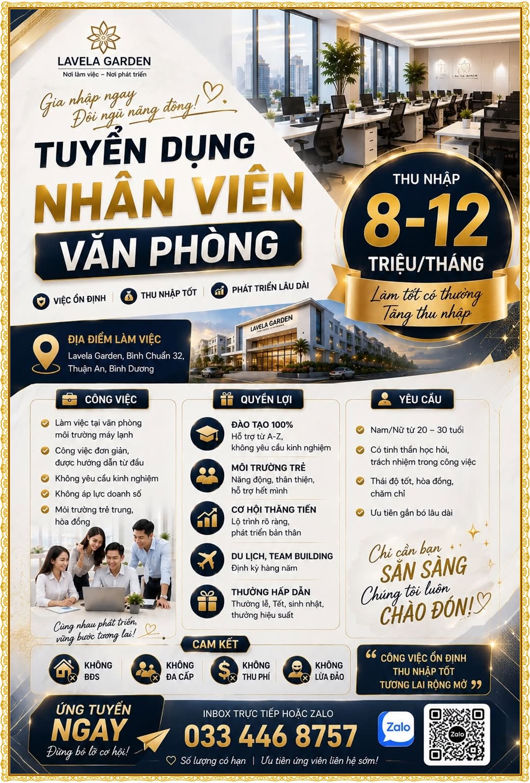 Tuyển dụng Việc làm tại KCN Đại Đăng Bình Dương lương cao cập nhật mới ngày 27 tháng 08 năm 2026