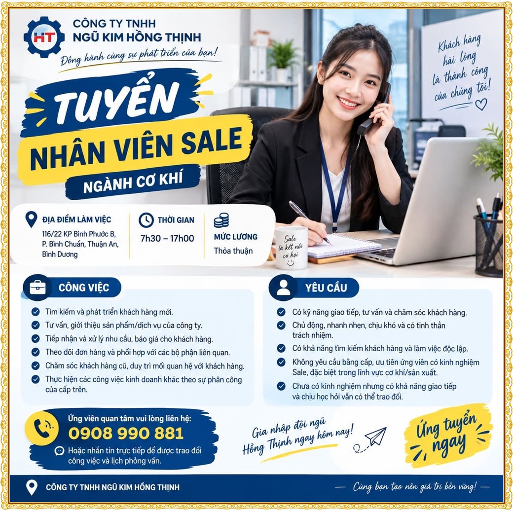 Tuyển dụng Việc làm tại KCN Mỹ Phước Bình Dương lương cao cập nhật mới ngày 29 tháng 09 năm 2026