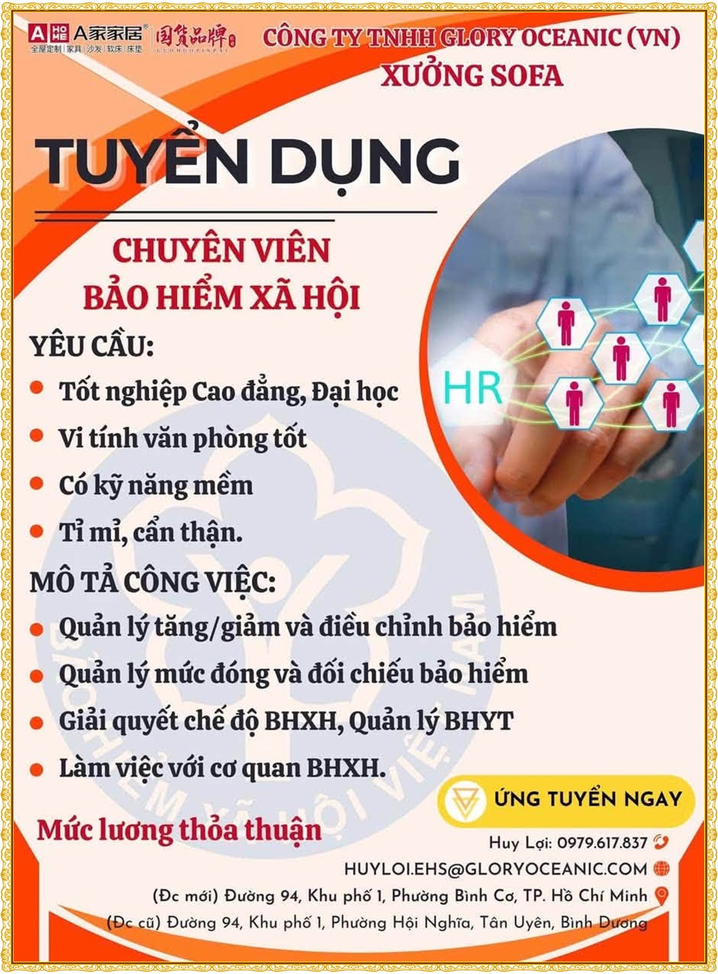 Tuyển dụng Việc làm tại KCN Rạch Bắp Bình Dương lương cao cập nhật mới ngày 29 tháng 09 năm 2026